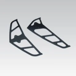 T.TIGER Staartvinnen-set Raptor 50 (koolstof) [TTPV0483]